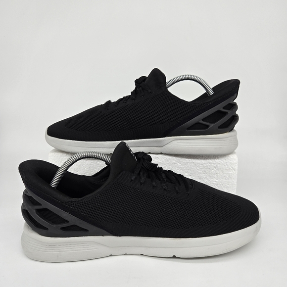 Kizik Athens Black Slip-On Sneakers – Men’s Athletic Shoes Size 10 Wide